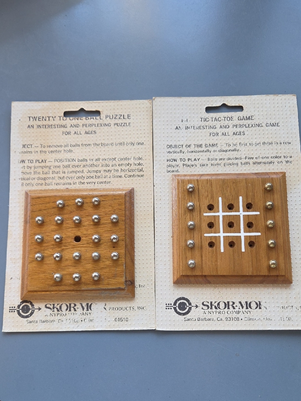 Skor-Mor Vintage Puzzle Games